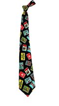 BALANCINE Vintage Tie 1970s  DISNEY MICKEY MOUSE SILK 56.5&quot; KOREA - $758.44 MXN