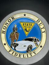 NJSP New Jersey State Police Horse Car 100 years 1921-2021 Challenge Coin - $29.70