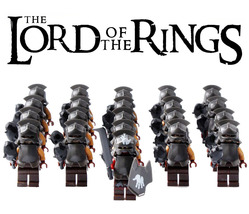LOTR Uruk-Hai Leader Orc Army Set Custom 21 Minifigures Toys Gift Lot - £22.72 GBP