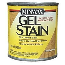 Minwax 260404444 Interior Wood Gel Stain 1/2 pint 8 oz Honey Maple New - £39.38 GBP