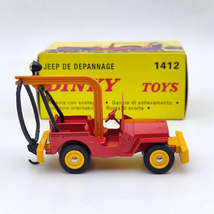 Red Recovery Truck Diecast Models Atlas Dinky Toys 1412 Recovery Car Collection - £21.63 GBP