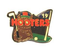 Hooters Restaurant Collectible Hootie The Owl Golf 19TH Hole Lapel Pin - £7.90 GBP