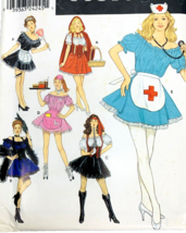 Simplicity 0639 Sexy Costume Pattern Nurse French Maid Pirate Can Can 6 8 10 12 - £14.86 GBP