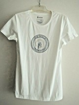 T Shirt Size L One World Observatory NY Bling Graphic on White Tee $60 Value NEW - £14.35 GBP