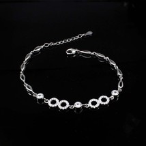 Sexy Silver 925 Sterling silver Bracelet for Girls in platinum finish - £23.98 GBP