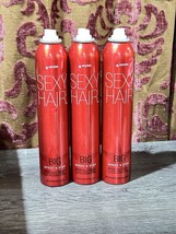 3 Sexyhair Sexy Hair Spray &amp; Stay Intense Hold Hairspray 9 oz - $31.85