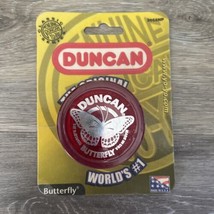 2015 DUNCAN--RED BUTTERFLY YO YO NEW in Package (new old stock) - $5.89