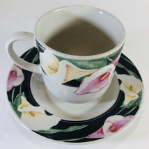Tienshan Stoneware &quot;CALLA LILIES&quot; Oven to Table Dinnerware Collection # ... - £2.32 GBP+