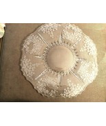 New Martinsville Meadow Wreath 14&quot; Radiance Plate - £28.43 GBP