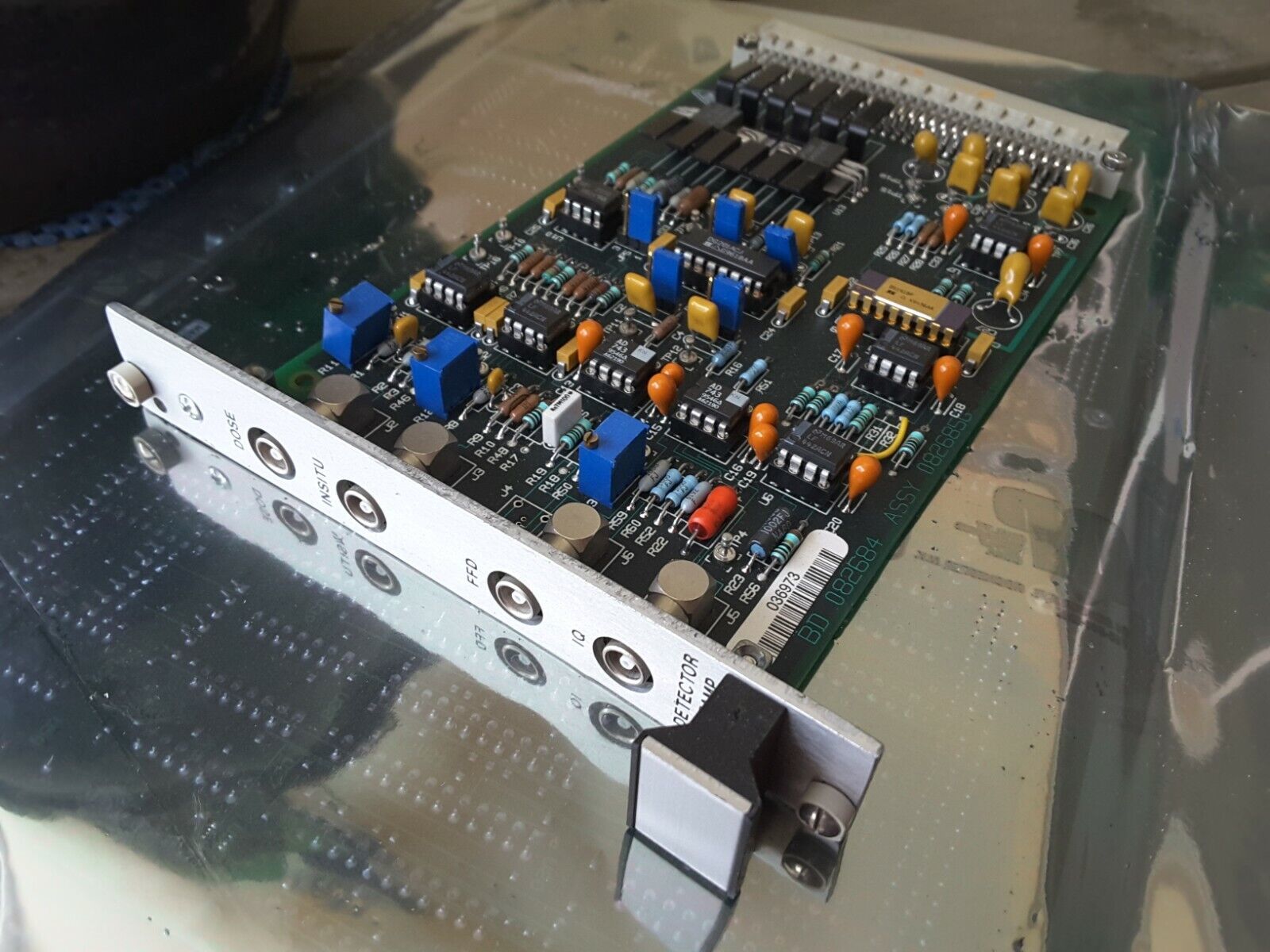 XLS 082685G DETECTOR PRE AMP RMS ADVANCED MICROLITHOGRAPHY GCA STEPPER B... - $92.57