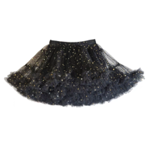 A-line BLACK Fluffy Tulle Skirt Women Girl Custom Plus Size Short Tulle Skirt image 6