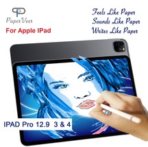 PaperVeer Matte Japan Material PET Screen  For Apple iPad 12.9 in No Button - £14.84 GBP