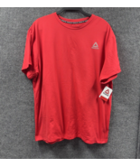 Reebok Delta Core Tee Mens Large Red Shirt Pullover Moisture Wick Athlet... - $22.45