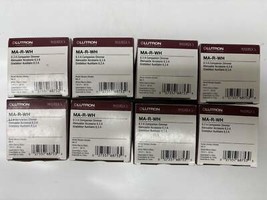 8 Pack Lutron MA-R-WH Maestro 8.3 A Companion Dimmer Switch, White - $145.00
