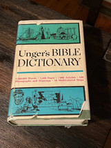 Unger&#39;s Bible Dictionary Thumb Indexed Hardcover Book 13th Printing Revised 1966 - £18.36 GBP