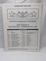 Star Fleet Battles Captain&#39;s Module C2 New Worlds II Neo-Tholian Androme... - $254.06 MXN