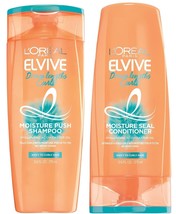 L&#39;OREAL ELVIVE Dream Lengths Curls Moisture Push / Seal Shampoo and Cond... - $14.89