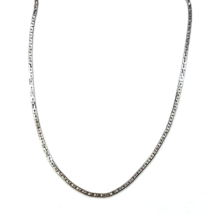 Vintage Viola By Lang Silver Tone Layering Chain Necklace 21 in - $17.82