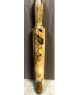 STUNNING HANDMADE OLIVE WOOD ROLLING PIN 18&quot; - $913.75 MXN