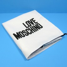 MOSCHINO &quot;Love Moschino&quot; Cotton Drawstring Dust Bag White 19&quot; x 22&quot; - £19.16 GBP