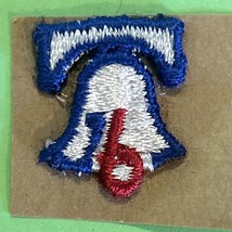 Small Liberty Bell Patch On Original Backing Paper - Never Used - £9.72 GBP
