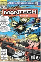 ManTech Robot Warriors Comic Book #3 Archie Comics 1985 VERY FINE+ - £2.58 GBP