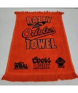 Baltimore Orioles 1990&#39;s Rally Towel Stadium Giveaway Coors Light WBAL R... - £11.47 GBP