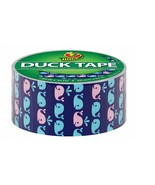 Duck Tape Brand Duct Tape, Blue and Pink Whales on Blue Back, 1.88&quot; W x ... - £10.16 GBP