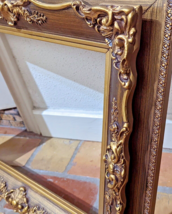 Ornate Gold Gilt Beveled Louis Canvas Picture Frame - 7&quot; Wide - 23x19 12x16 Art - £308.99 GBP
