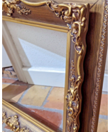 ORNATE GOLD GILT BEVELED LOUIS CANVAS PICTURE FRAME - 7&quot; WIDE - 23x19 12... - €257,13 EUR