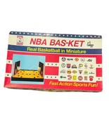 NBA BAS-KET Real Basketball in Miniature Board Game 1983 Cadaco Licensed... - £18.09 GBP