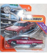 Matchbox 2020 &quot;&#39;75 Chevy Caprice&quot; MBX Highway #53/100 GKM42 Mint On Seal... - £2.39 GBP