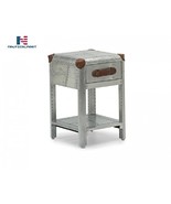NauticalMart Aviator 1 Drawer Bedside End Table Decorative Furniture - $13,174.77 MXN