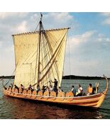 1990s Helge Ask Viking Warship Denmark Postcard Unposted Vtg Scandinavia... - $28.01 CAD