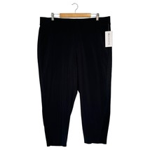 New Athleta Pants Womens 20 Brooklyn Mid Rise Ankle Lightweight Cropped Black - $59.39