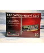 Intellinet 509510 RJ45 PCI 10/100 Ethernet Network Card - $153.04 MXN