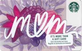 Starbucks 2017 Mom Collectible Gift Card New No Value - £2.39 GBP