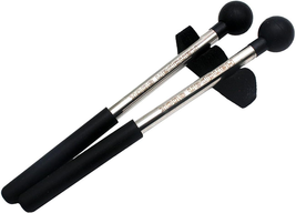 1 Pair Tongue Drum Mallets with Bracket Handpan Drum Sticks Rubber Malle... - $258.30 MXN