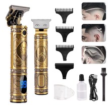 Hair Trimmer for Men,Moziral Professional Mens Hair Clippers Electric T Blade - £28.32 GBP