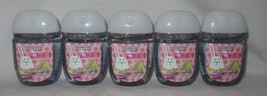 Bath &amp; Body Works PocketBac Hand Gel Lot Set of 5 EGGS HAUSTED JELLYBEAN - £14.19 GBP