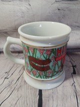 Vtg The Corner Store Mug Porcelain Hills Bros Java &amp; Mocha Coffee 1982  3.5&quot;T - £6.68 GBP