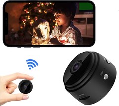 Mini Security Camera 1080P HD WiFi Home Indoor Outdoor Camera for Baby P... - £16.60 GBP