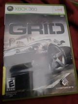 GRID (XBOX 360) Case and Manual Only! No disc - £3.93 GBP
