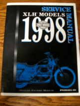 1998 Harley-Davidson XLH Sportster 1200 883 SERVICE Shop Repair MANUAL, ... - $68.31
