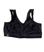 Anita Active Black Sports Bra With Adjustable Straps &amp; Hook Closure Size... - $39.21 CAD