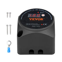 VEVOR Dual Battery Isolator Kit 12V140A Manual/Auto LCD VSR ATV UTV RV C... - $21.90