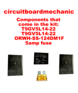 Repair Kit Lennox 106363-01 Furnace Control Board 1138-83-1004A 1138-105... - $47.50