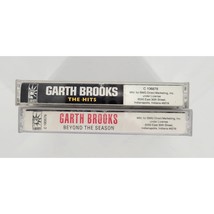 Garth Brooks Cassette lot of 2 Beyond the Season 1992 The Hits 1994 - £10.79 GBP