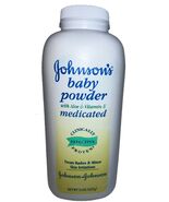 Johnson’s Baby Powder Medicated Aloe Vitamin E Zinc Oxide Corn Starch 15 OZ/VHTF - $69.07
