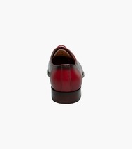 Stacy Adams Hallquist Plain Toe Oxford Shoes Leather Red 25742-600 image 2